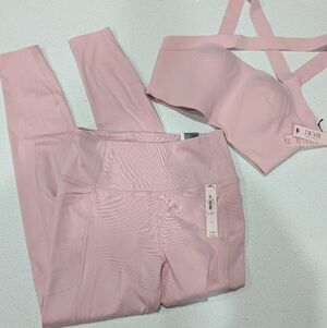 Pink Victoria Secret VSX 2 Piece